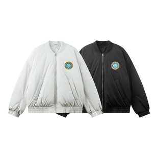 NARTALIY星芒代码特氟龙三防羽绒服90白鸭绒空军夹克美式复古外套