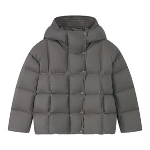 笛莎少女羽绒服秋冬季新款青春少年初高中学生亲子妈妈加厚面包服