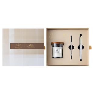 【新年定制礼物】PARKER派克钢笔官方旗舰联名woodwick香薰蜡烛卧室香氛明星同款伴手礼送老师签字笔墨水笔