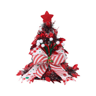 圣诞节帽子头饰圣诞树装饰礼物派对装扮蝴蝶结自拍氛围感拍照道具