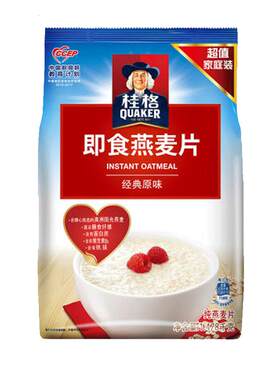 桂格燕麦片早餐即食冲饮