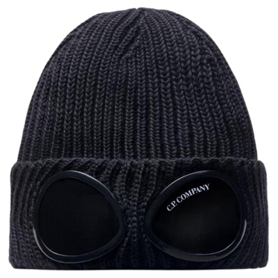 C.P. Company Extra Fine Merino Wool Goggle 针织帽男HBX
