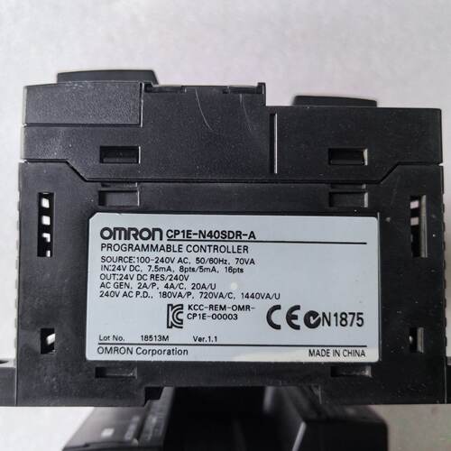 议价Cp1e-N40sdr-A Used Disassembled Ut Excellent Condition适