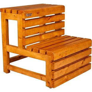 尚田家用梯子实木防滑阶梯凳两三步小楼梯增高台阶双层防水脚踏板