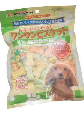 多格漫汪汪香脆饼干消除狗钙零食
