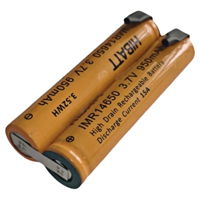 14650 950mAh 7.4V 15C放电 电动工具遥控玩具电磨动力充电锂电池
