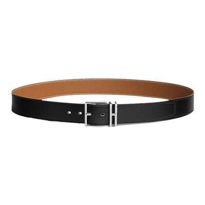 造物工坊头层牛皮双面腰带