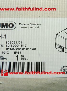 议价JUMO 60001517 久茂全新温度感测器 ATH-1 603021/01 40度