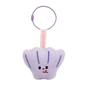 vanwalk钥匙扣书包背包毛绒挂件小玩偶饰品包包公仔女生挂饰企鹅