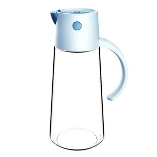 日式浩克自动翻盖油瓶玻璃自重油壶酱醋自动开合瓶盖厨房油罐家用