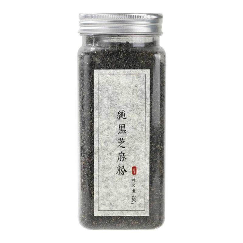 现磨纯熟黑芝麻粉即食干吃
