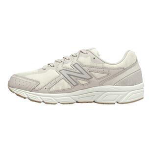 NewBalance NB480系列 复古百搭女款奶油色慢跑运动鞋W480ST5/SS5