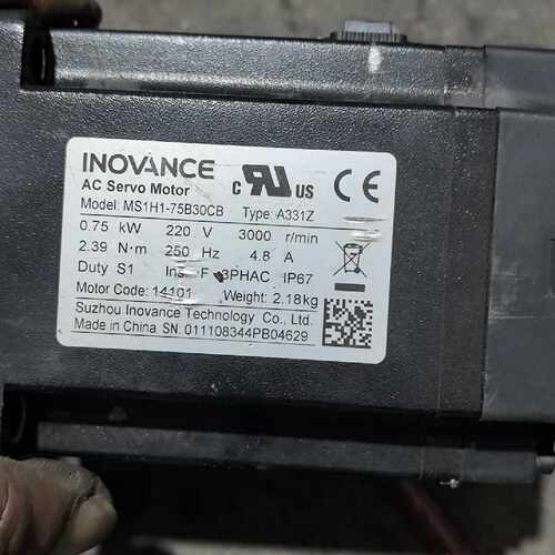 溢价-INOVANCE/汇川伺服电机MS1H1-75B30CB-A