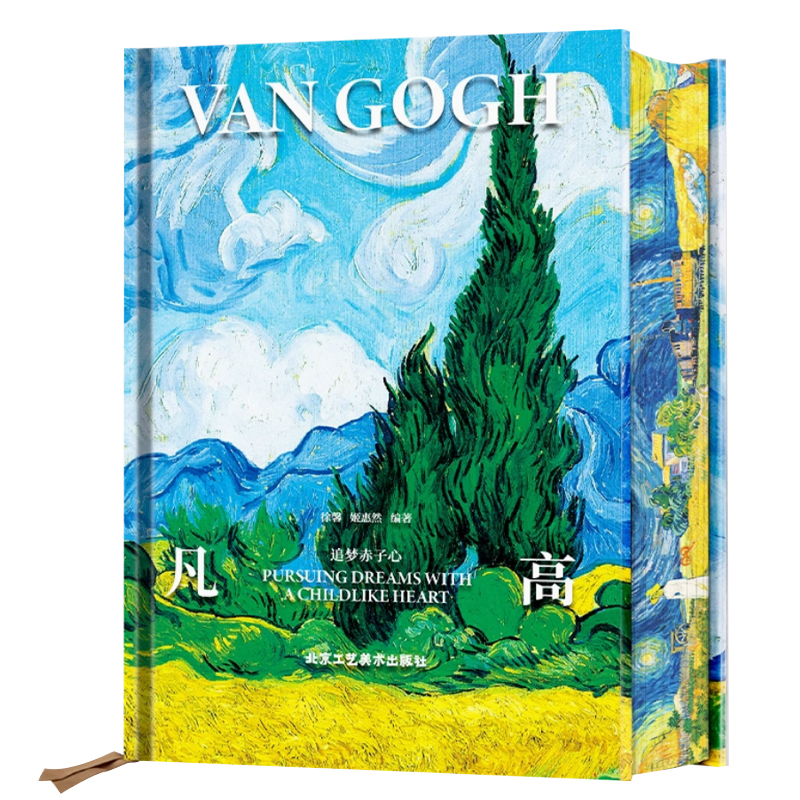 凡高 追梦赤子心 梵高画集 大开本作品全集 梵高画册 生平传记 印象派 后印象派大师表现主义大师杰作书 艺术书籍珍藏大开本