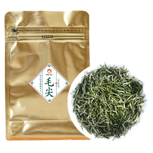 崂茗毛尖茶叶绿茶2025新茶嫩芽散装150g浓香型罐装高山云雾春茶叶