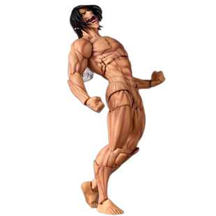 惊奇山口进击的巨人艾伦 铠之巨人 含特典可动手办人偶模型玩具