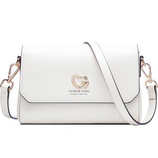 啄木鸟女包2026新款斜挎包真皮单肩包女士小包包腋下包时尚小方包