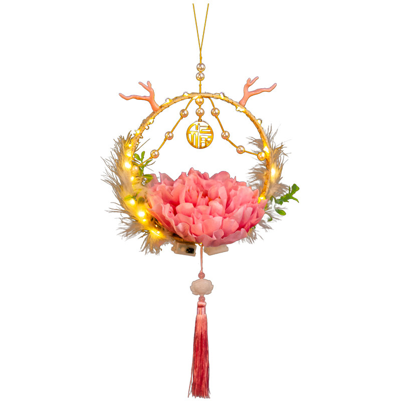 中秋节手工花灯diy材料舞蹈道具