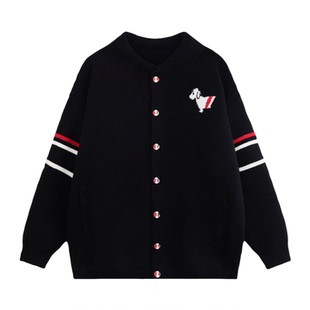 开衫毛衣男生秋冬季新款青少年大学生加厚保暖休闲针织外套男装士