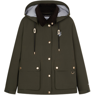 【双栖彩壳】TeenieWeenie小熊女装巴恩风休闲外套秋冬户外两件套