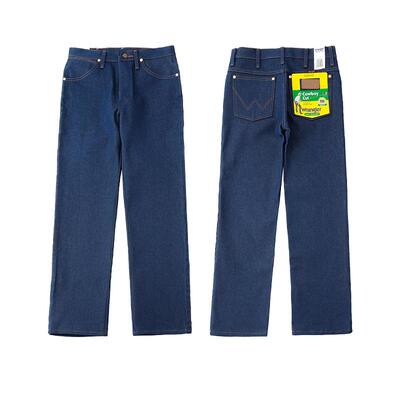 威格潮流直筒牛仔裤修身休闲长裤