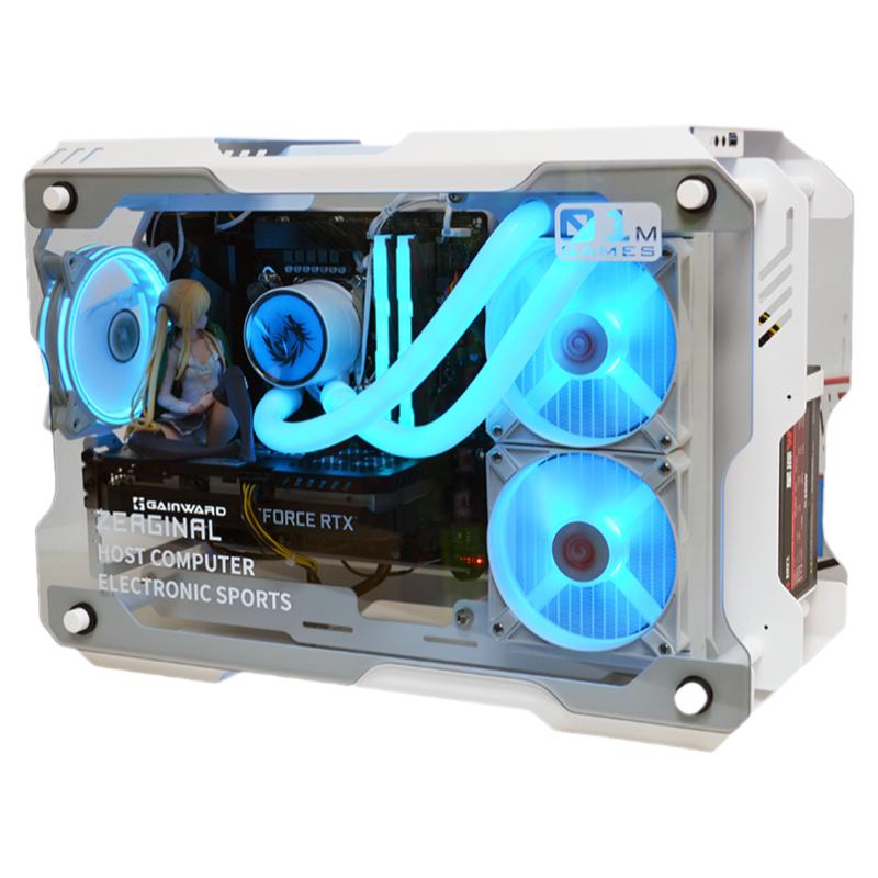 组装机DIY电脑台式独立5060TI显卡白色定制ROG/I7/I5主机高配游戏定制主题吃鸡海景房主播直播AI人工智507