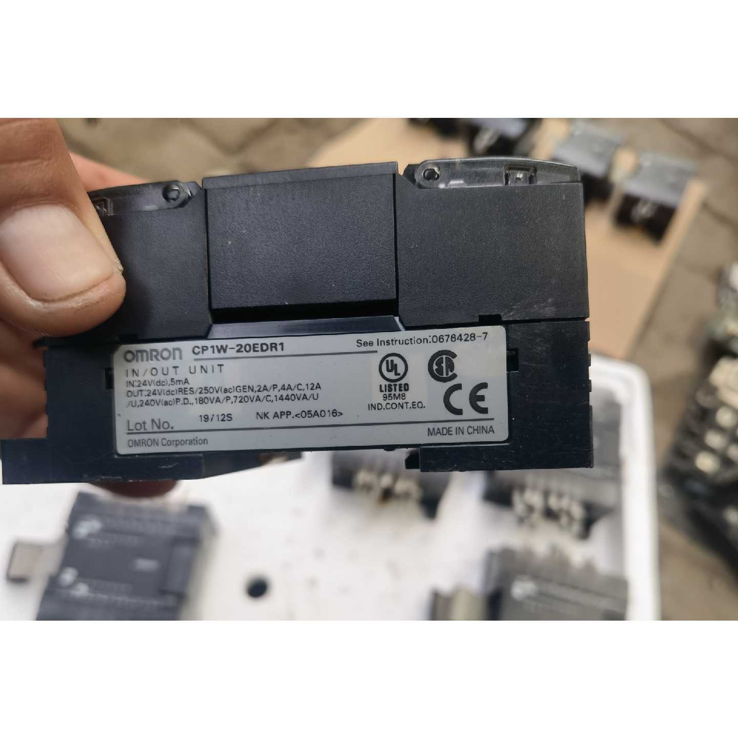 议价欧姆龙20EDR1几个处理，100一个包邮包好