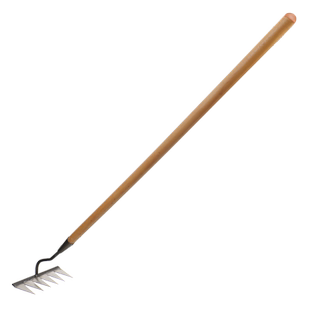 耙子除草神器工具四齿钉耙九齿松土搂草农具多功能锰钢农用铁耙子