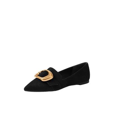 STELLA LUNA女鞋25SS新品单鞋 BRASS TACKS 金属扣饰经典乐福鞋