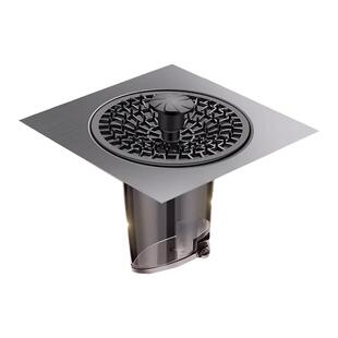 地漏翻新防臭卫生间浴室厕所通用下水道防返臭神器方形防虫地漏盖