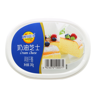 奶油奶酪妙可蓝多240g蛋糕家用