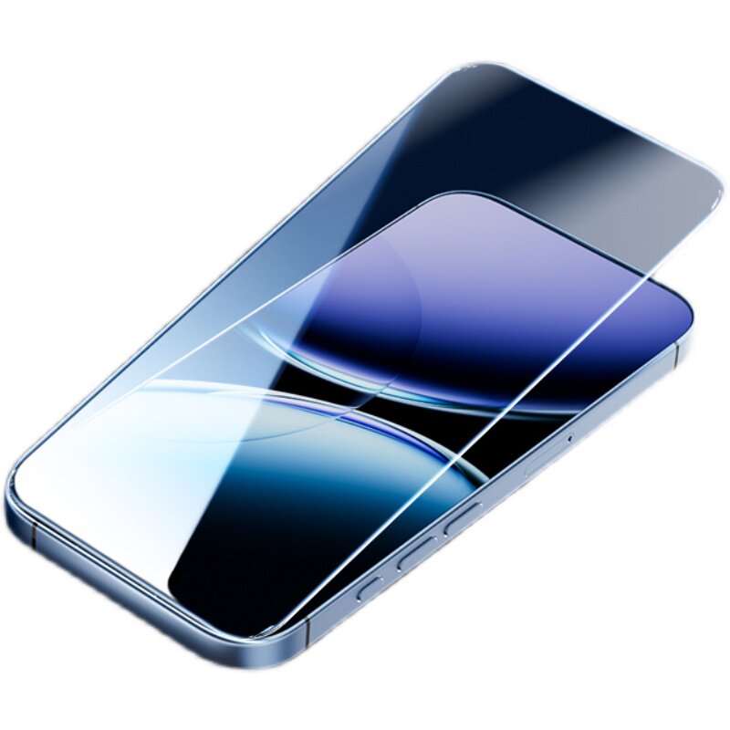 序洲适用iphone16ProMax钢化膜苹果15promax手机无指纹黑边14Plus防爆13防划刮指纹12se全满屏