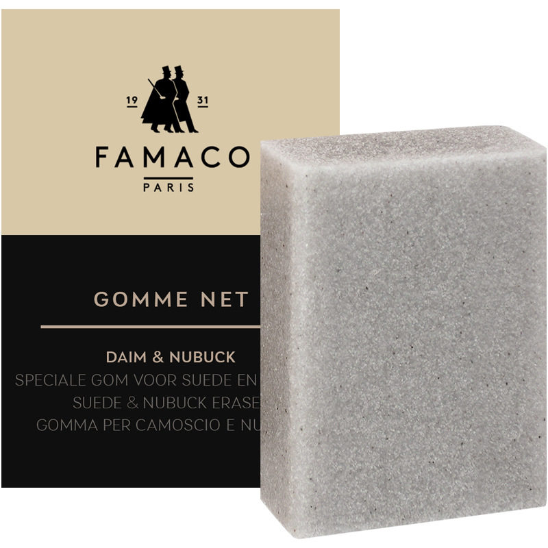 FAMACO磨砂胶块绒面深度清洁麂皮