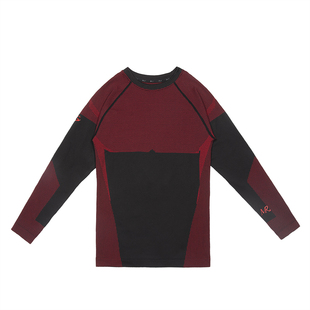 GTAL×MAX联名毒液2.0美式休闲长袖弹力修身运动健身纯色圆领上衣