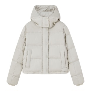 小禾【露露羽绒】90新国标白鸭绒无异味可拆连帽轻盈保暖羽绒服