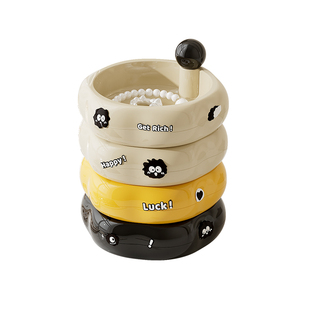 多巴胺首饰收纳盒高档精致多功能项链戒指饰品多层可旋转整理盒