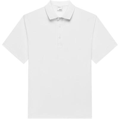 GXG男装 非正式通勤1.0字母植绒设计基础POLO衫 2023年夏季新品