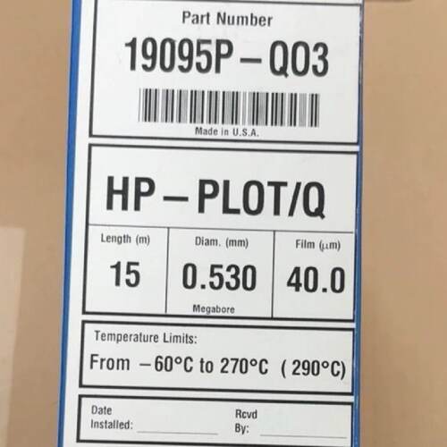 议价安捷伦色谱柱19095P-QO3色谱柱，HP-PLOT/Q，全新原厂，议价