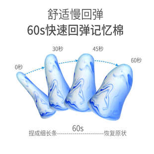 Moldex耳塞超级隔音防噪音睡眠降噪宿舍睡觉神器学习专用静音男士