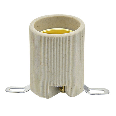 e27浴霸专用灯头螺口底座陶瓷