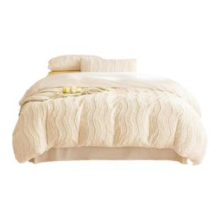 清仓DOWNLAND旗下眠白Sleepwhite法兰绒四件套牛奶绒珊瑚绒冬季