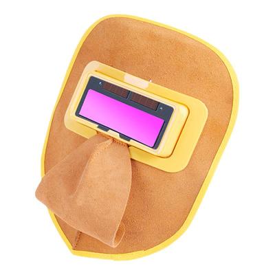 新款牛皮面罩全脸自动变光焊工