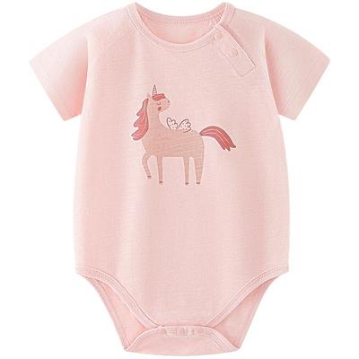 汤尼倍儿婴儿短袖连体衣夏季薄款