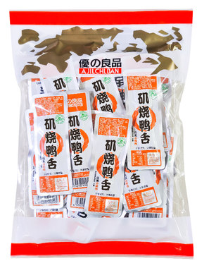 优之良品矶烧鸭舌即食鸭舌头