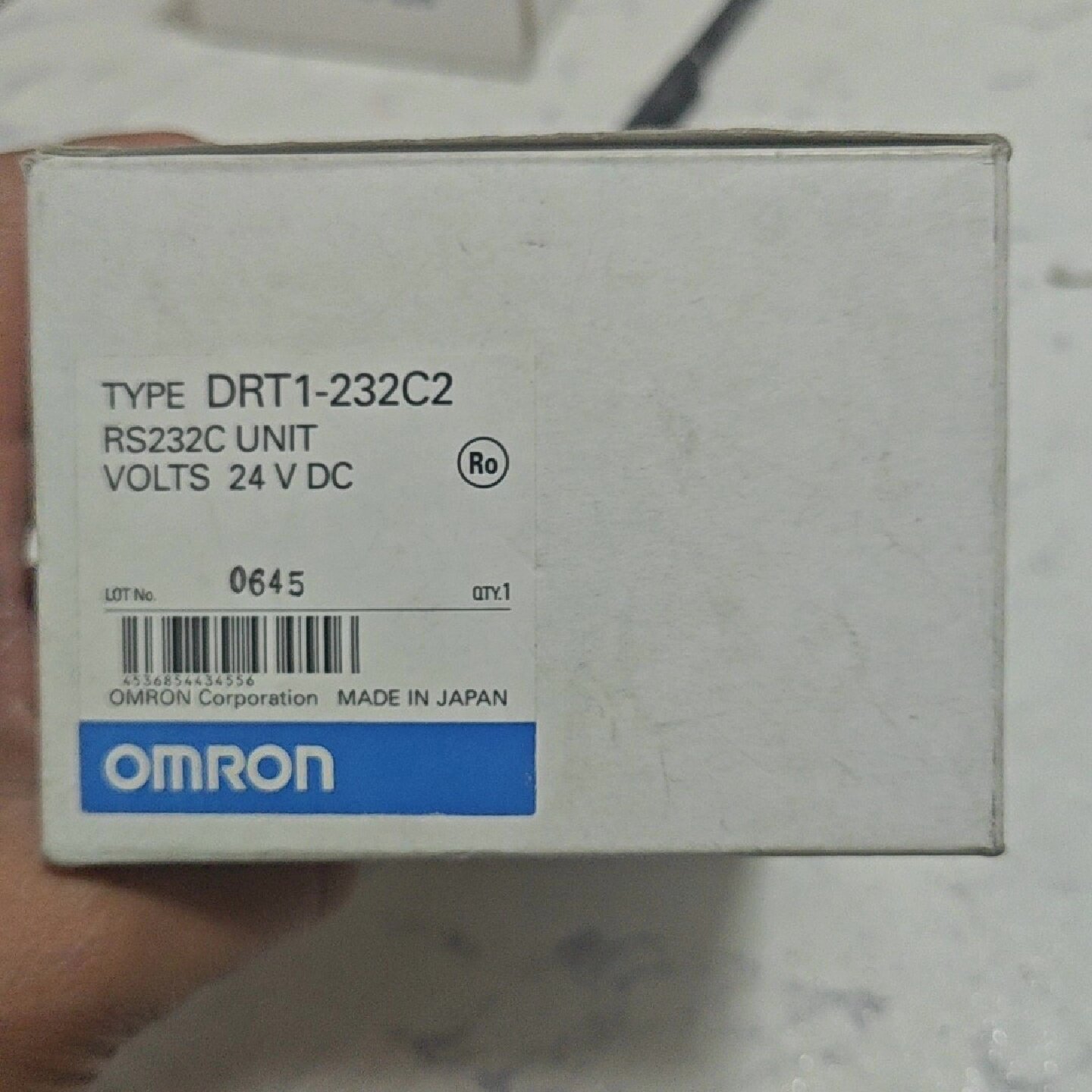 议价欧姆龙DRT1-232C2.全新原装未使用,工程剩余1个,包