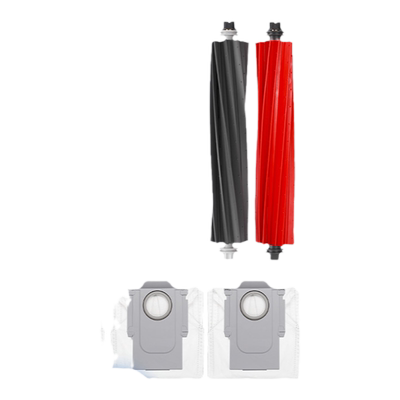 适配石头扫地机器人清洁液P10S Pro配件V20拖布集尘袋滚刷边刷