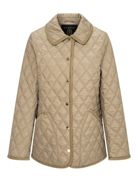 Scofield女装休闲风菱格棉服