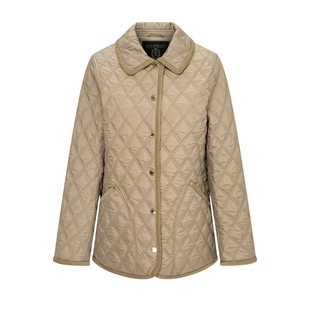 【3M新雪丽】Scofield女装轻休闲风菱格棉服廓形外套2025秋冬新品