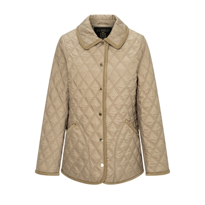 Scofield女装休闲风菱格棉服