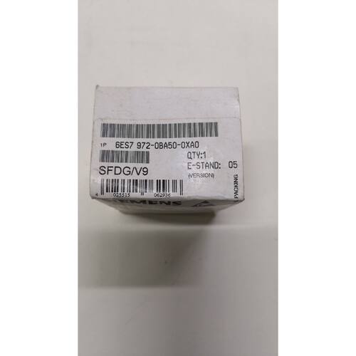 议价6ES7972-0BB50-0XA0西门子PROFIBUS DP总线接插头实价实物